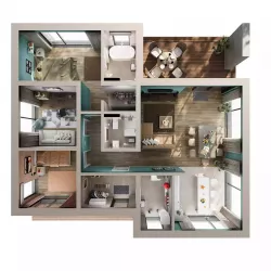 План жилого дома