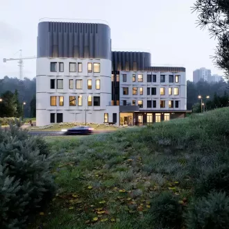 Здание УВД. г. Москва