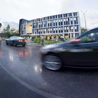 Здание УВД. г. Москва